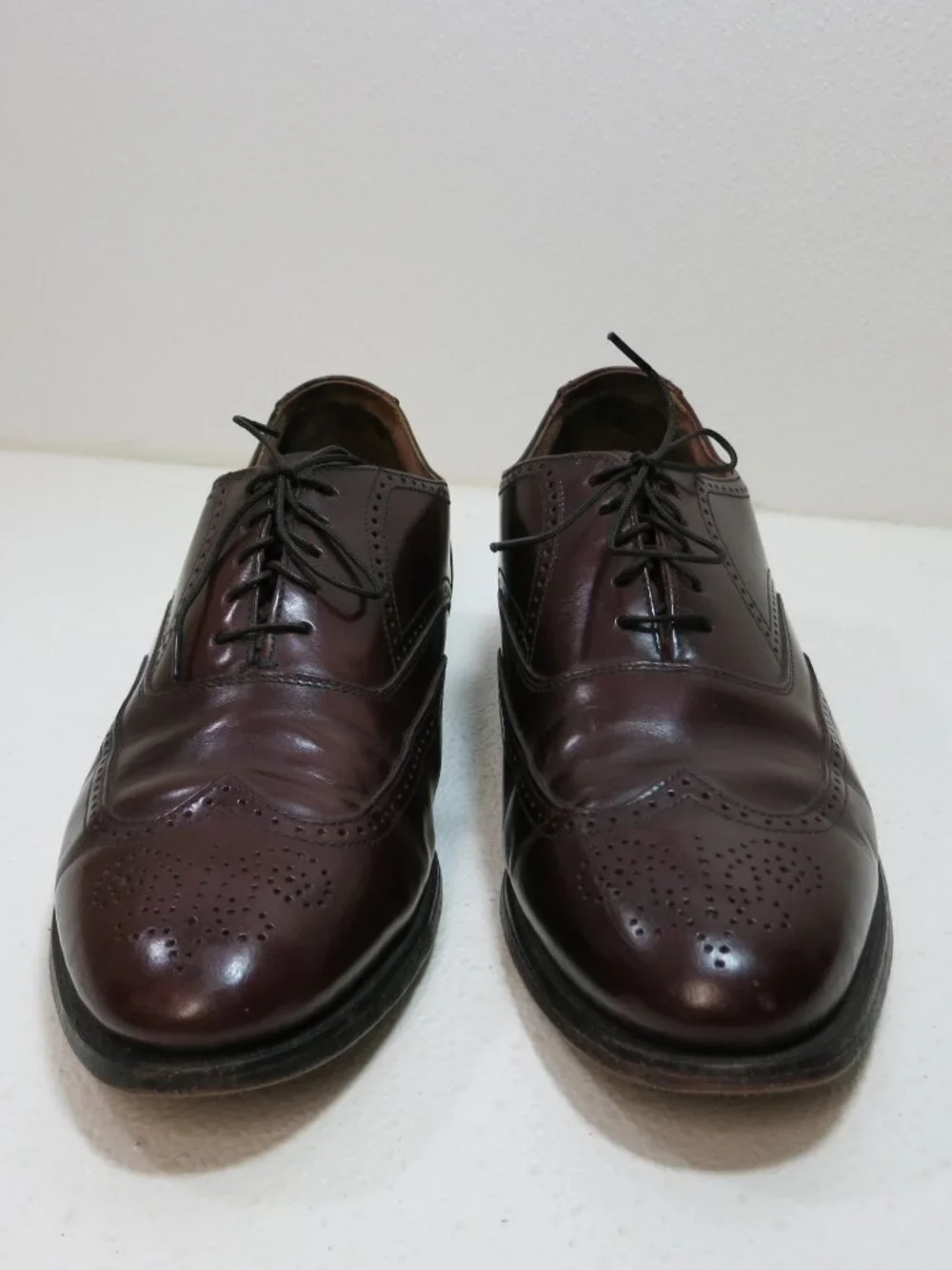Bostonian Wingtip Brogue Leather Fashion Dress Oxford Men's Footwear Sz 9.5 D/B
